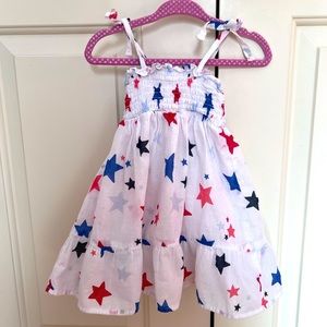 Cat & Jack star lined dress.